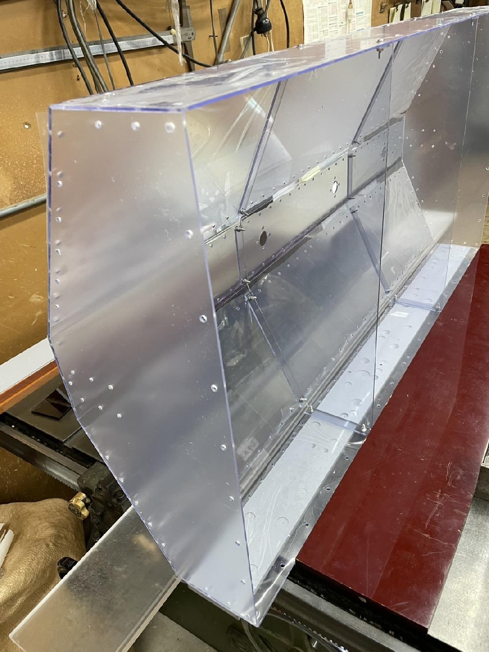透明ポリカーボネイトカバー製作